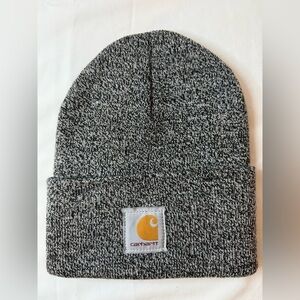 Carhartt Unisex Knit Cuffed Beanie Gray One Size Outdoor Hat workwear